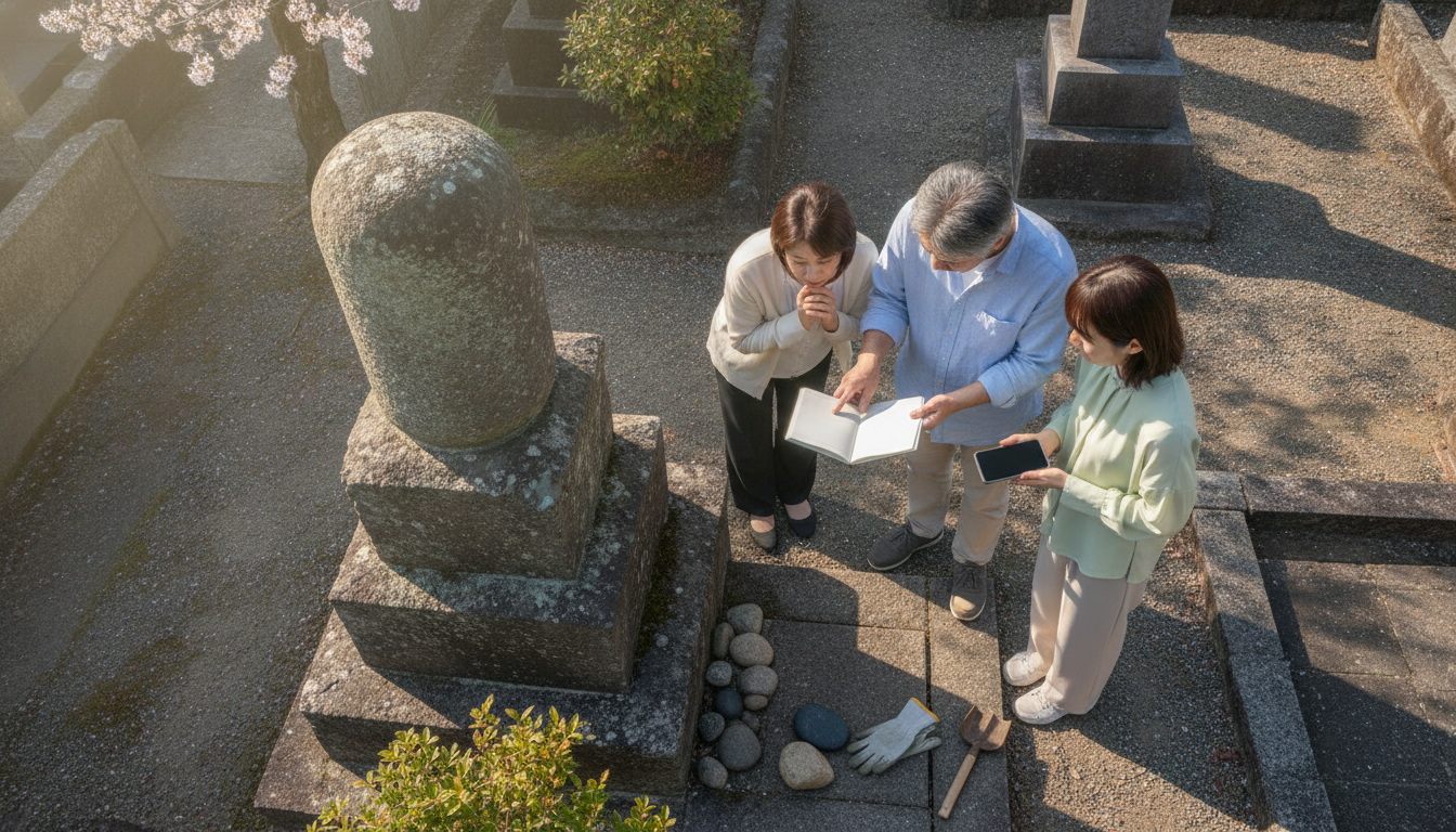 墓じまいの進め方|6つのステップと期間の目安