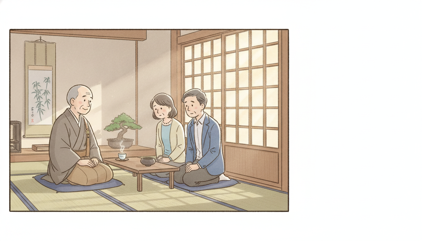寺院で墓じまいの相談-お布施は必要?